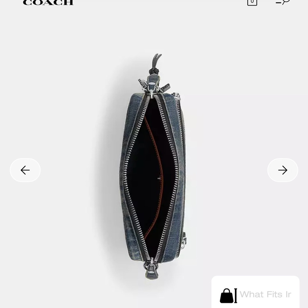 SOLD Coach Dakota Denim handbag - NWT - Picture 4 of 10